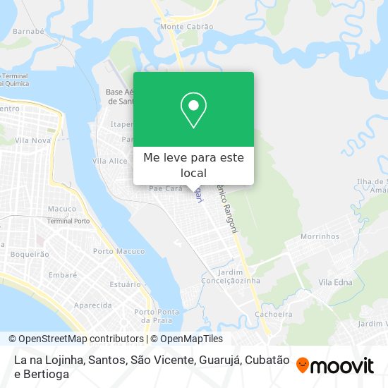 La na Lojinha mapa