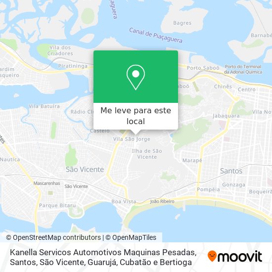 Kanella Servicos Automotivos Maquinas Pesadas mapa