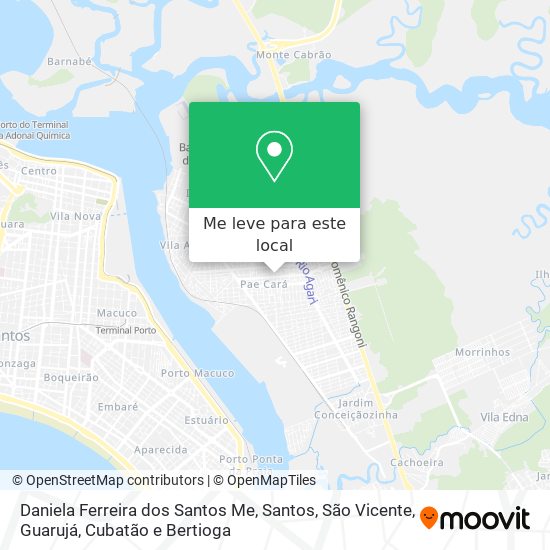 Daniela Ferreira dos Santos Me mapa