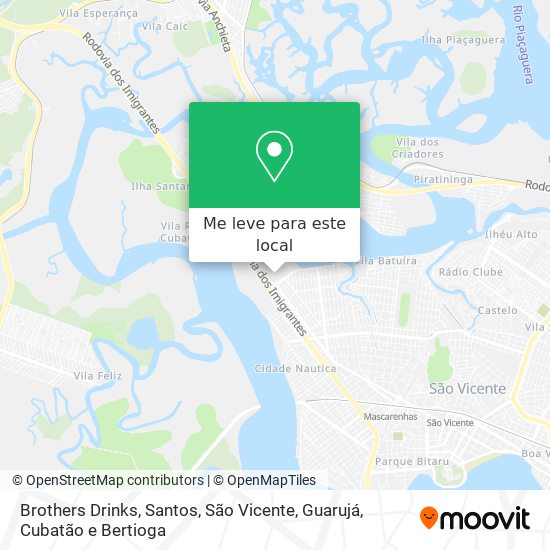 Brothers Drinks mapa