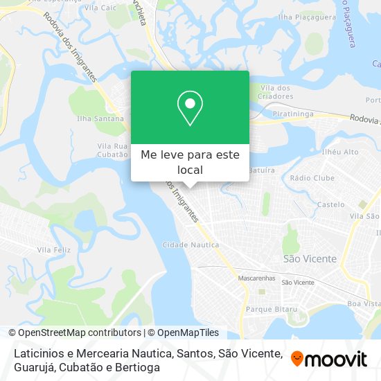 Laticinios e Mercearia Nautica mapa