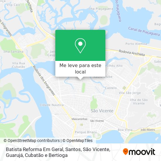 Batista Reforma Em Geral mapa