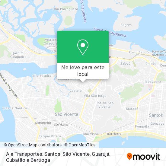 Ale Transportes mapa