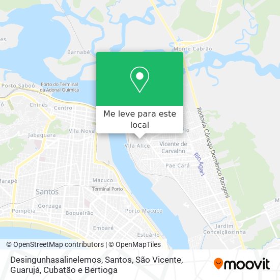 Desingunhasalinelemos mapa