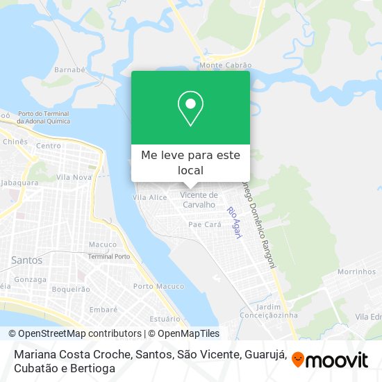 Mariana Costa Croche mapa