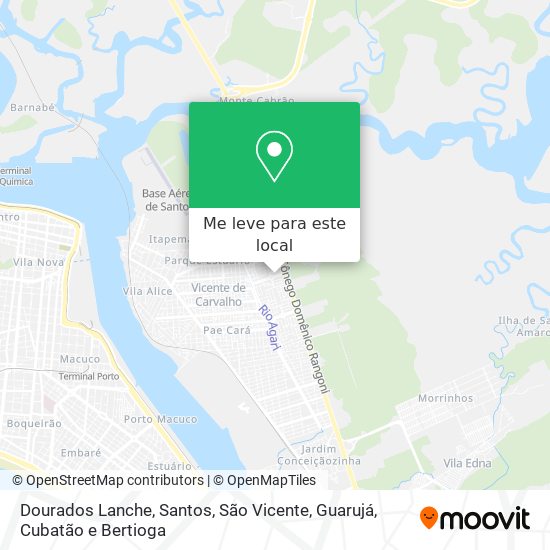 Dourados Lanche mapa