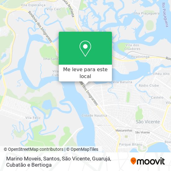 Marino Moveis mapa