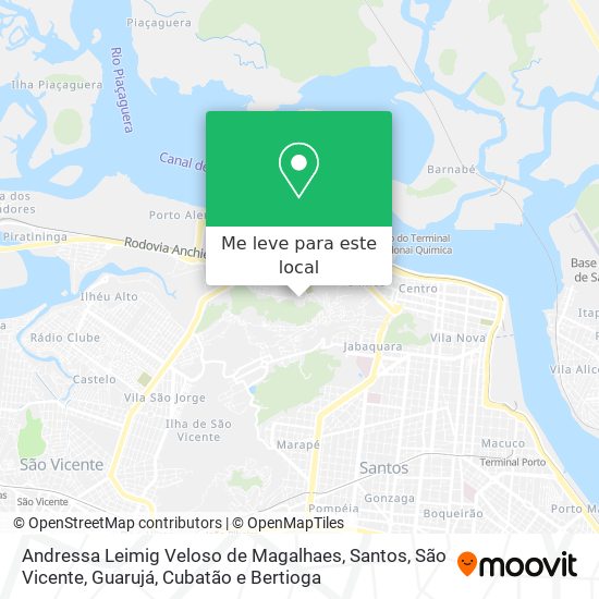 Andressa Leimig Veloso de Magalhaes mapa