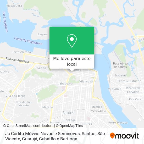 Jc Carlito Móveis Novos e Seminovos mapa