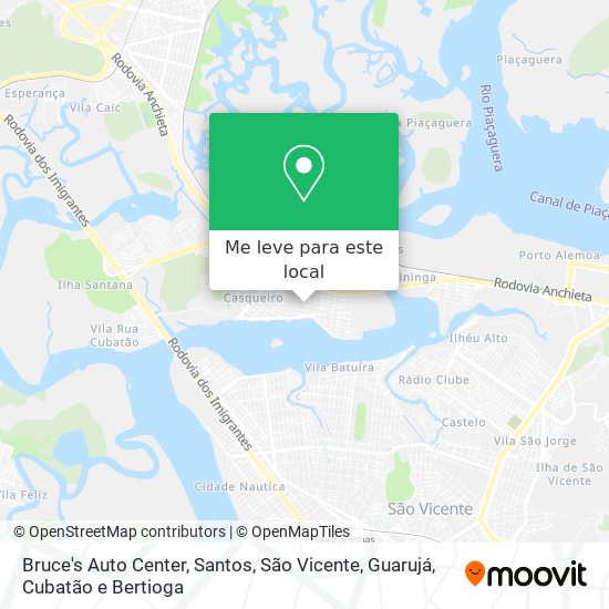 Bruce's Auto Center mapa