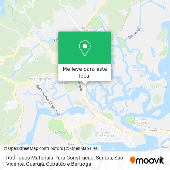 Rodrigues Materiais Para Construcao mapa