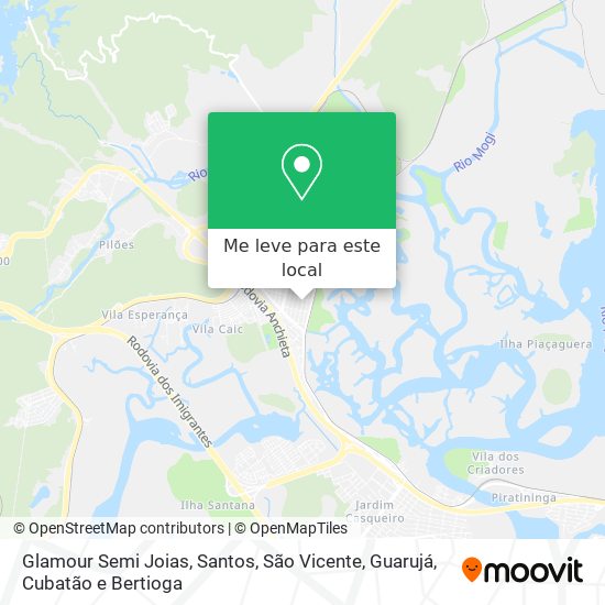 Glamour Semi Joias mapa