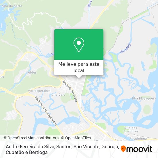 Andre Ferreira da Silva mapa