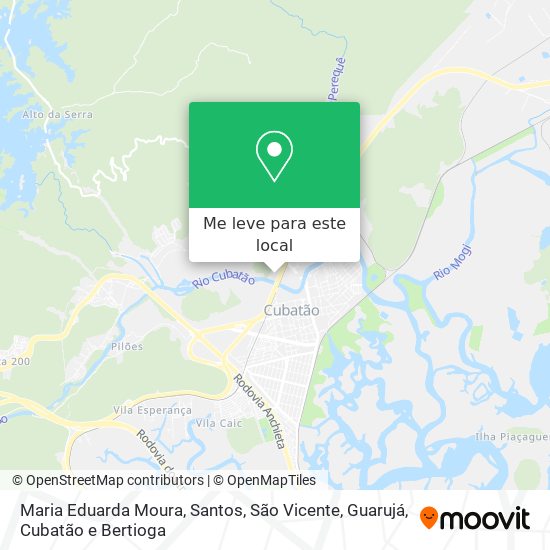 Maria Eduarda Moura mapa