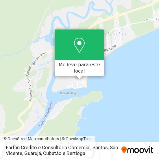 Farfan Credito e Consultoria Comercial mapa