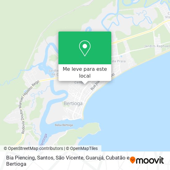 Bia Piencing mapa