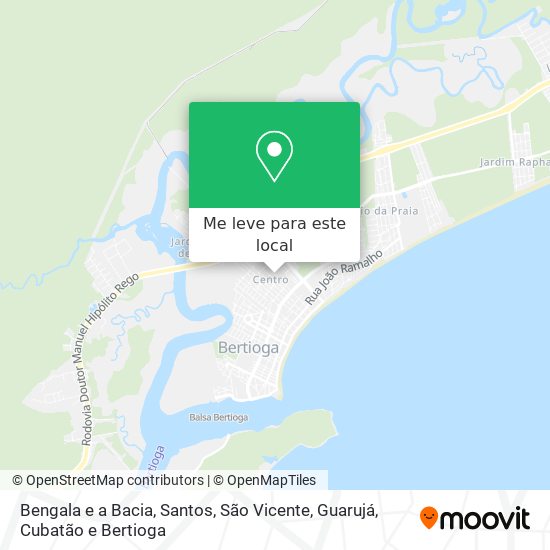 Bengala e a Bacia mapa