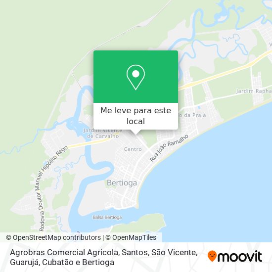 Agrobras Comercial Agricola mapa