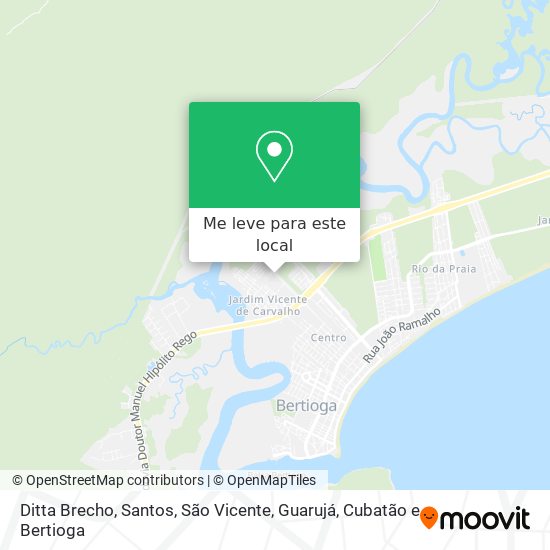 Ditta Brecho mapa