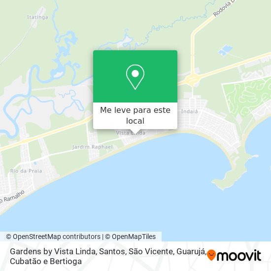 Gardens by Vista Linda mapa