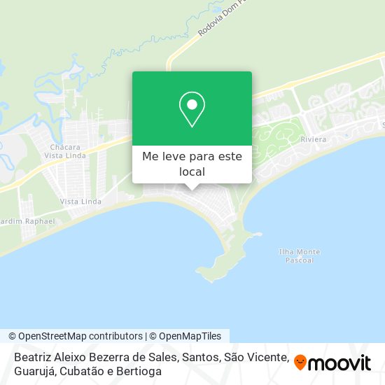 Beatriz Aleixo Bezerra de Sales mapa