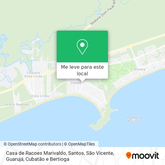 Casa de Racoes Marivaldo mapa