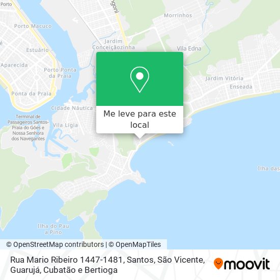 Rua Mario Ribeiro 1447-1481 mapa