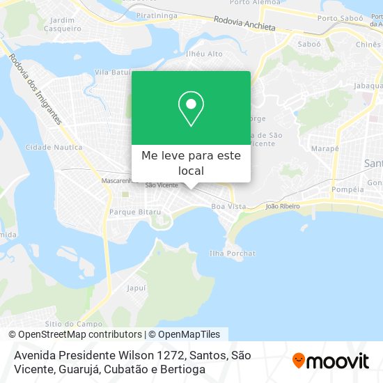 Avenida Presidente Wilson 1272 mapa