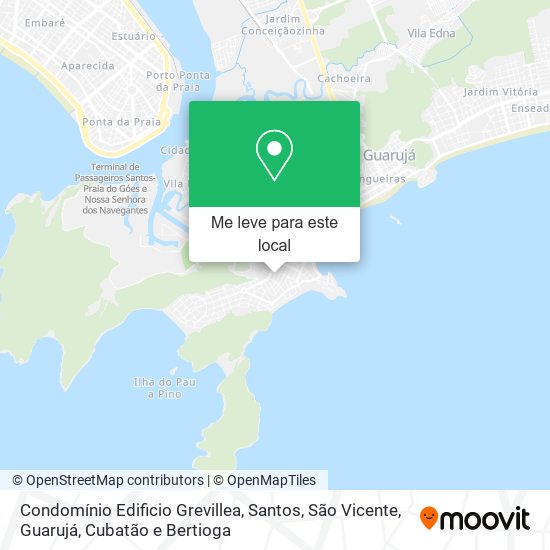 Condomínio Edificio Grevillea mapa