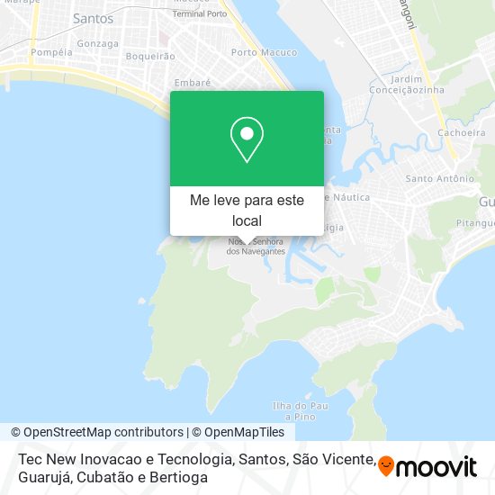 Tec New Inovacao e Tecnologia mapa