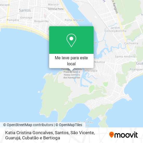 Katia Cristina Goncalves mapa