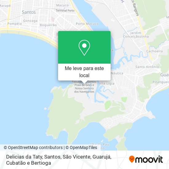 Delicias da Taty mapa