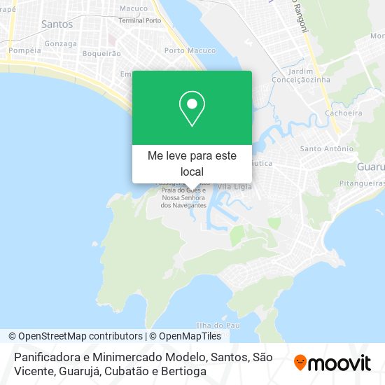 Panificadora e Minimercado Modelo mapa