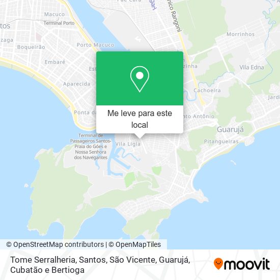 Tome Serralheria mapa