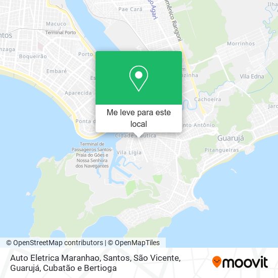 Auto Eletrica Maranhao mapa