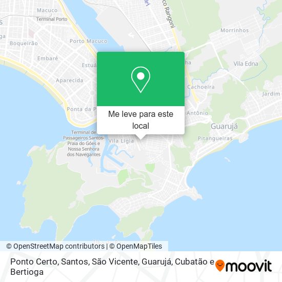 Ponto Certo mapa