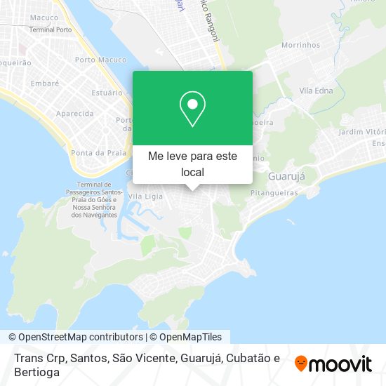 Trans Crp mapa