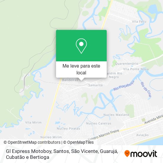 Gl Express Motoboy mapa