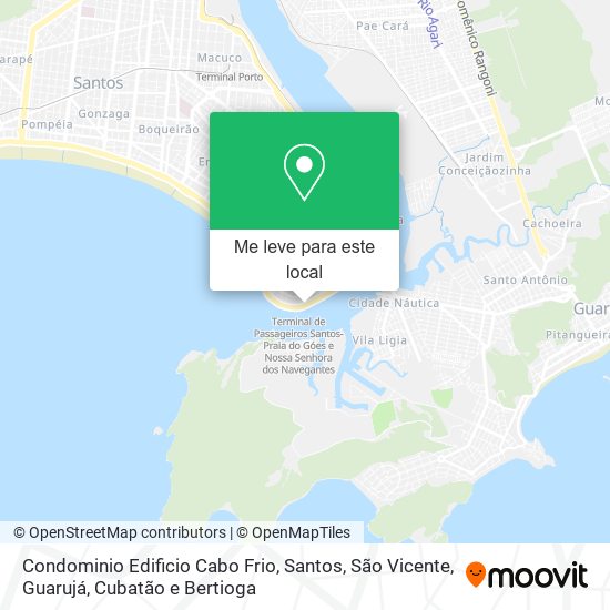 Condominio Edificio Cabo Frio mapa