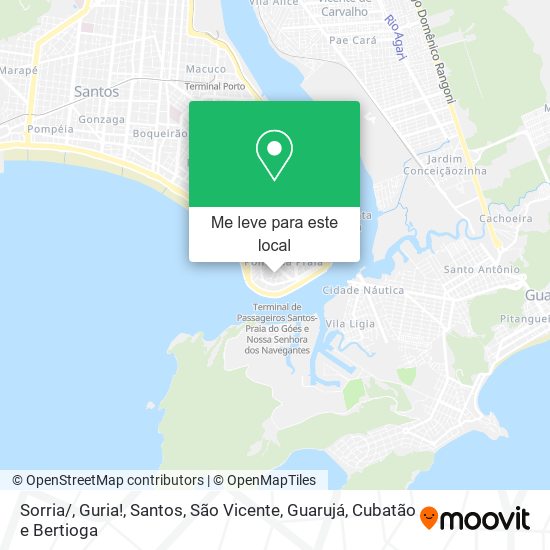 Sorria/, Guria! mapa