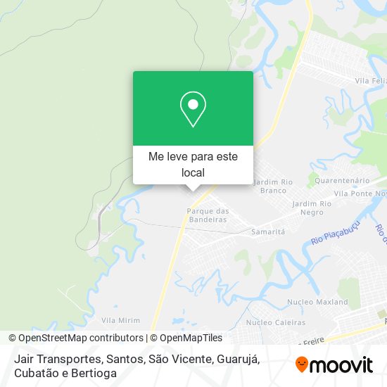 Jair Transportes mapa