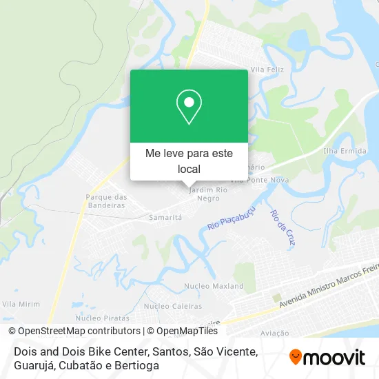 Dois and Dois Bike Center mapa