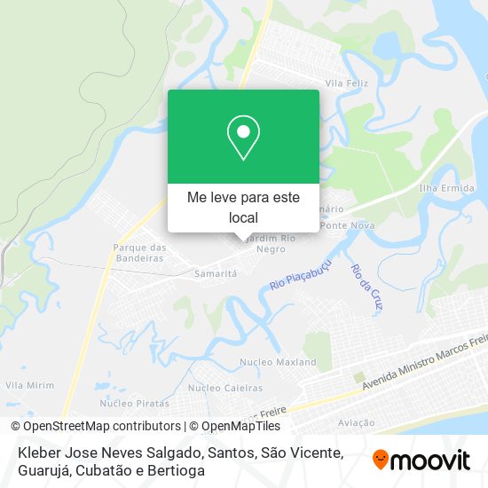 Kleber Jose Neves Salgado mapa