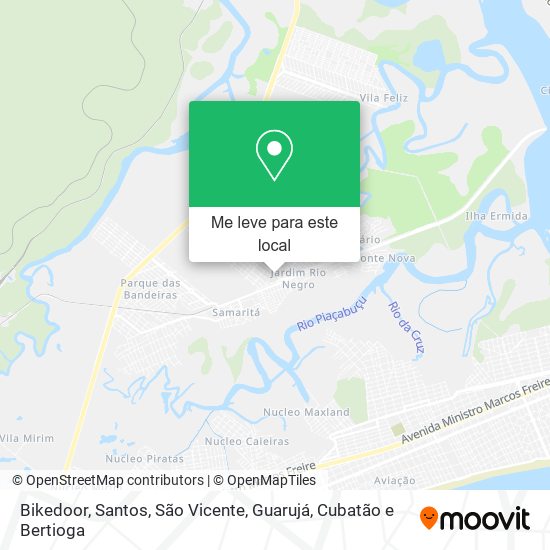 Bikedoor mapa