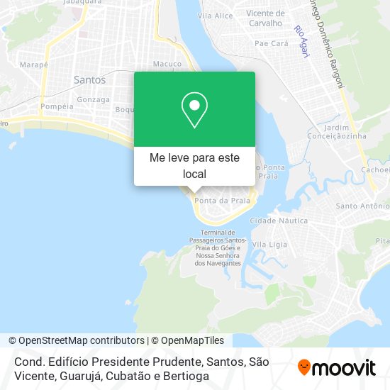 Cond. Edifício Presidente Prudente mapa