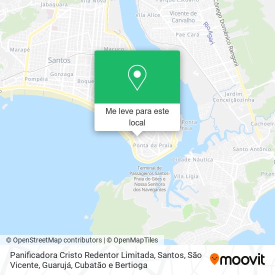 Panificadora Cristo Redentor Limitada mapa