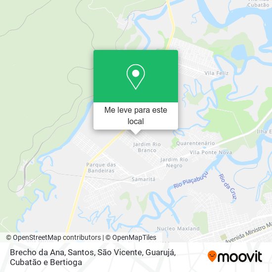Brecho da Ana mapa