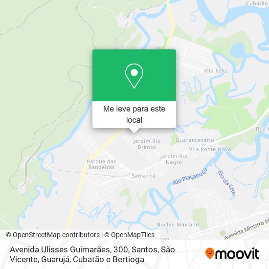 Avenida Ulisses Guimarães, 300 mapa