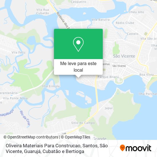 Oliveira Materiais Para Construcao mapa
