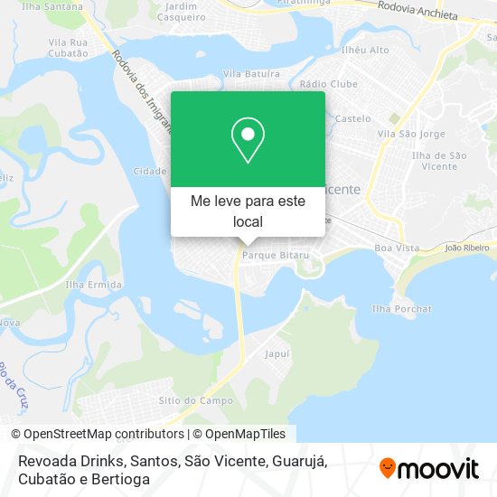 Revoada Drinks mapa